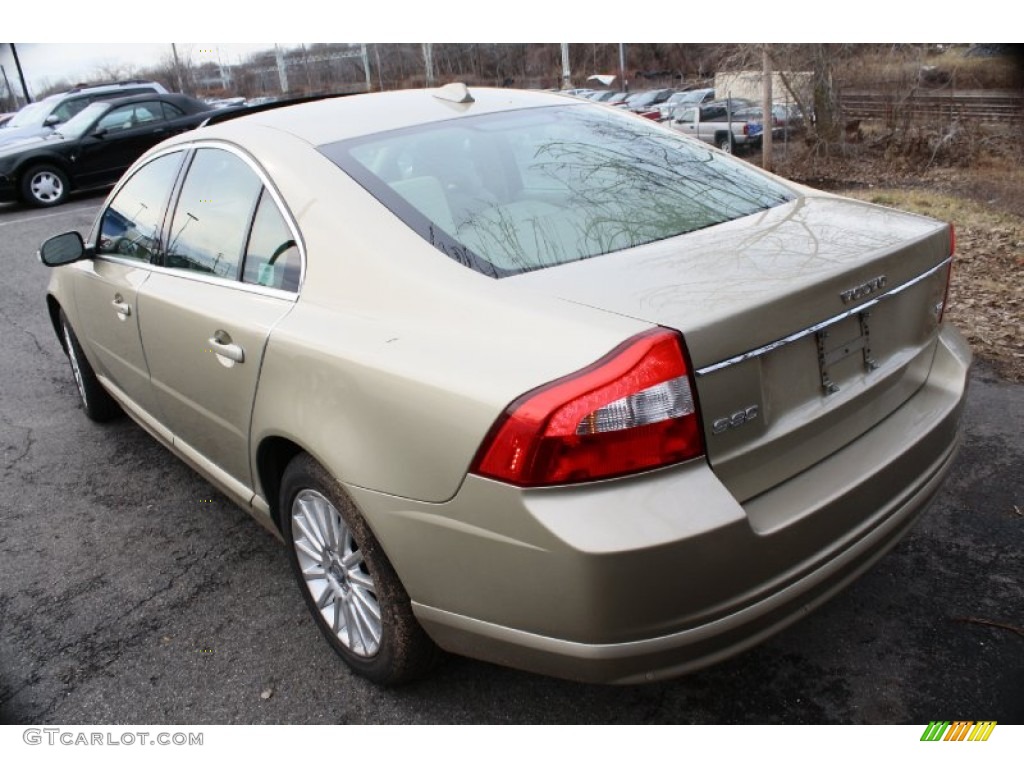 2008 S80 3.2 - Shimmer Gold Metallic / Sandstone Beige photo #10