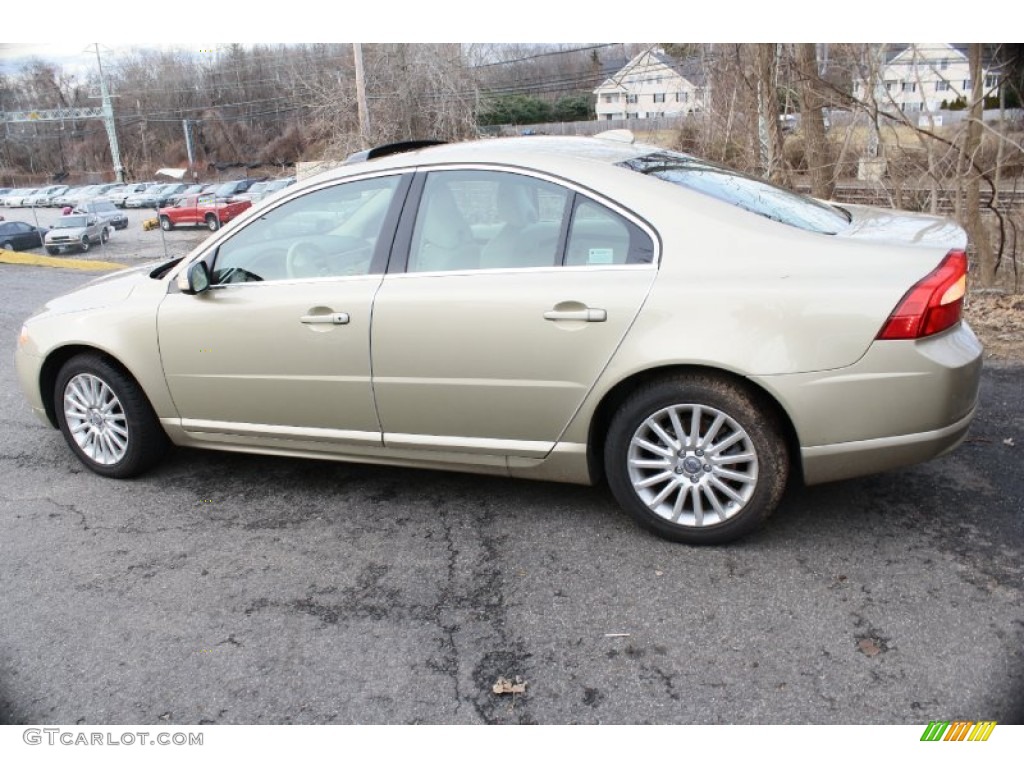 2008 S80 3.2 - Shimmer Gold Metallic / Sandstone Beige photo #11