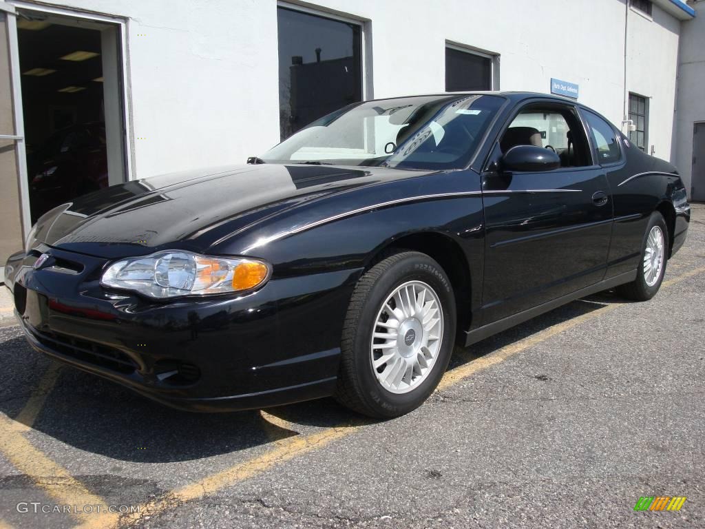 2002 Monte Carlo LS - Black / Ebony photo #1