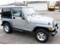 2000 Silverstone Metallic Jeep Wrangler Sport 4x4  photo #4