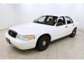 Front 3/4 View of 2003 Crown Victoria Police