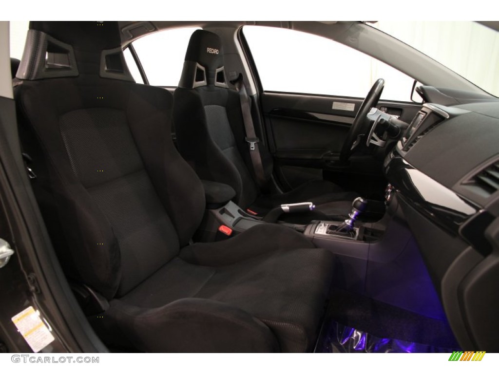 2013 Lancer Evolution MR - Phantom Black / Black photo #12