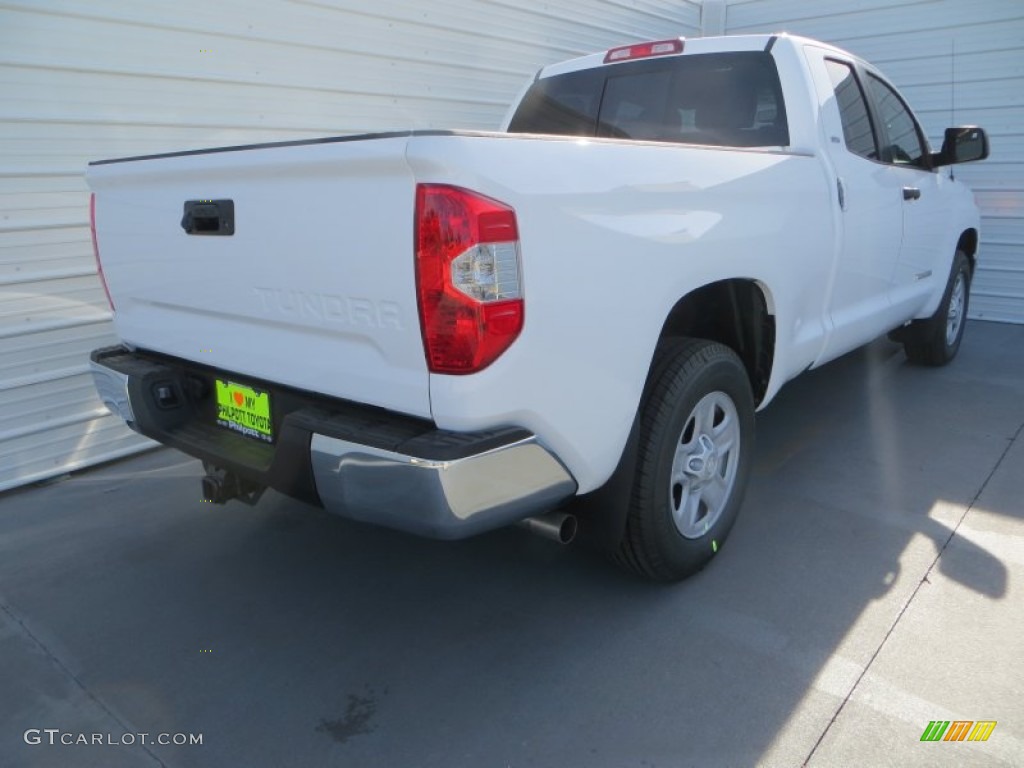 2014 Tundra SR5 Double Cab - Super White / Sand Beige photo #4