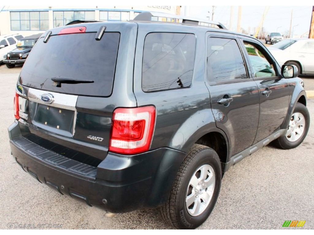 2009 Escape Limited V6 4WD - Black Pearl Slate Metallic / Camel photo #6