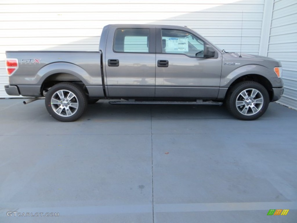 Sterling Grey 2014 Ford F150 STX SuperCrew Exterior Photo #89381065