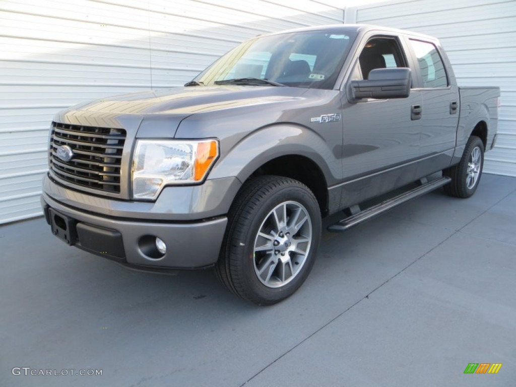 Sterling Grey 2014 Ford F150 STX SuperCrew Exterior Photo #89381077