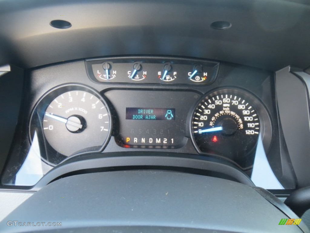 2014 Ford F150 STX SuperCrew Gauges Photo #89381158