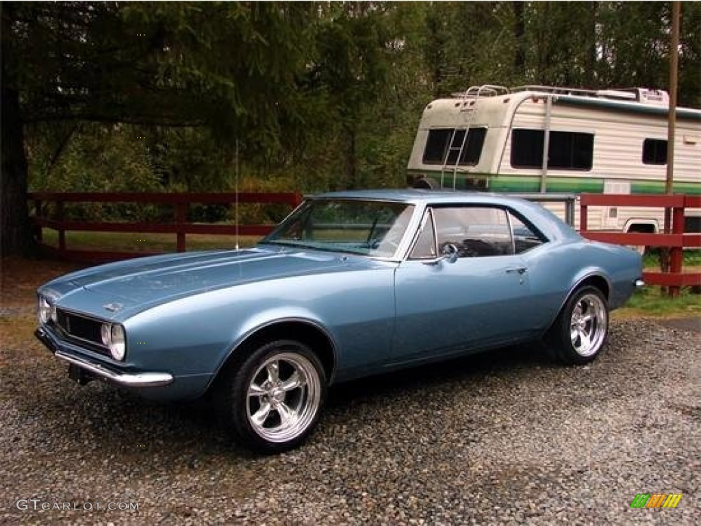 1967 Camaro Sport Coupe - Marina Blue / Blue photo #1