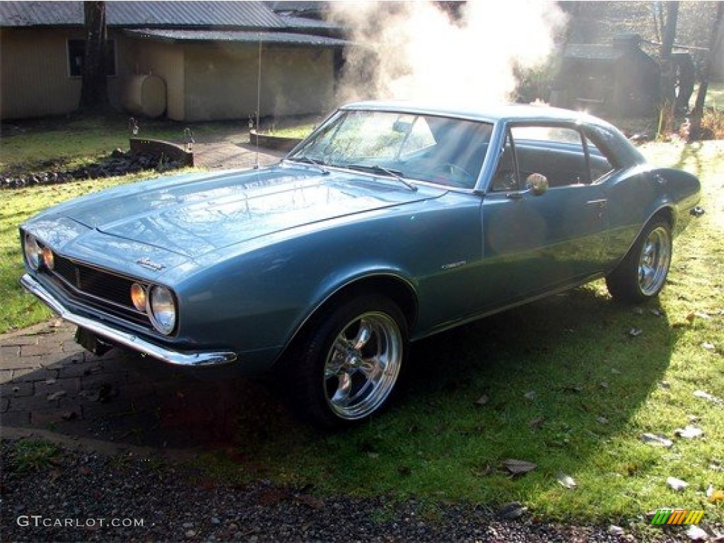 1967 Camaro Sport Coupe - Marina Blue / Blue photo #2