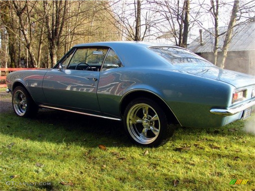 1967 Camaro Sport Coupe - Marina Blue / Blue photo #3