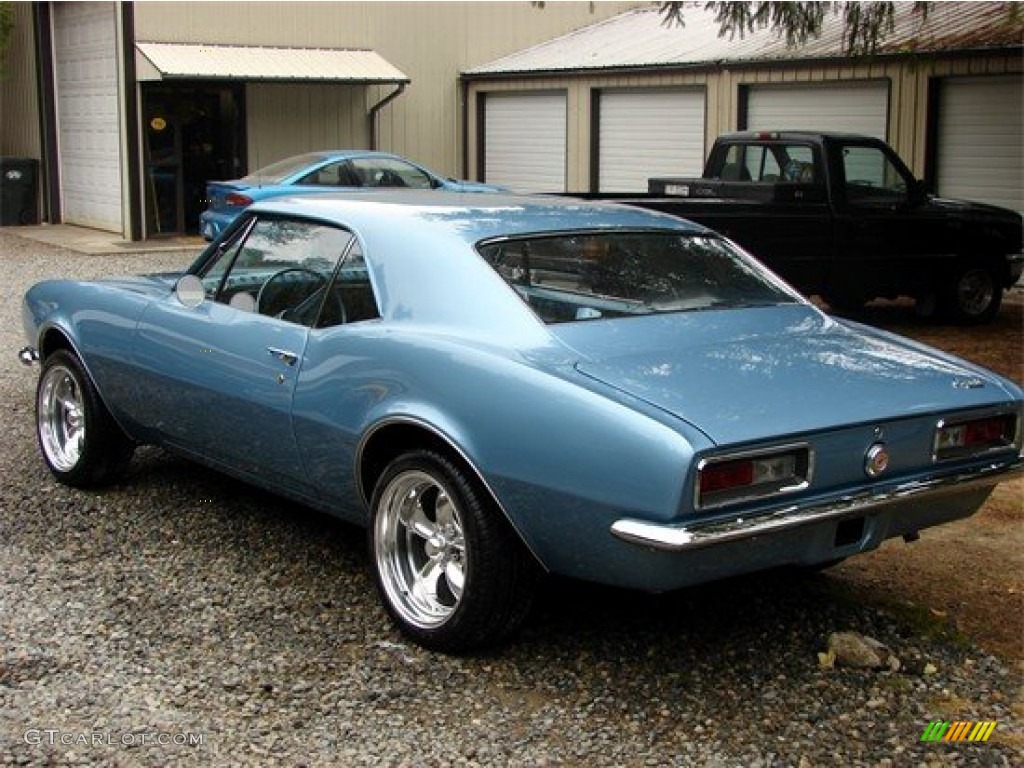 1967 Camaro Sport Coupe - Marina Blue / Blue photo #4