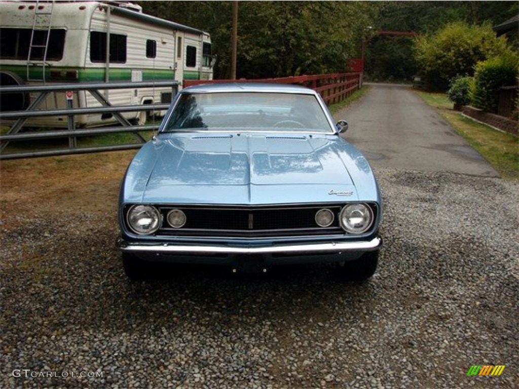 1967 Camaro Sport Coupe - Marina Blue / Blue photo #5