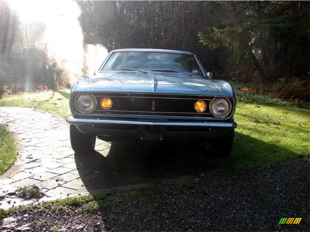 1967 Camaro Sport Coupe - Marina Blue / Blue photo #6
