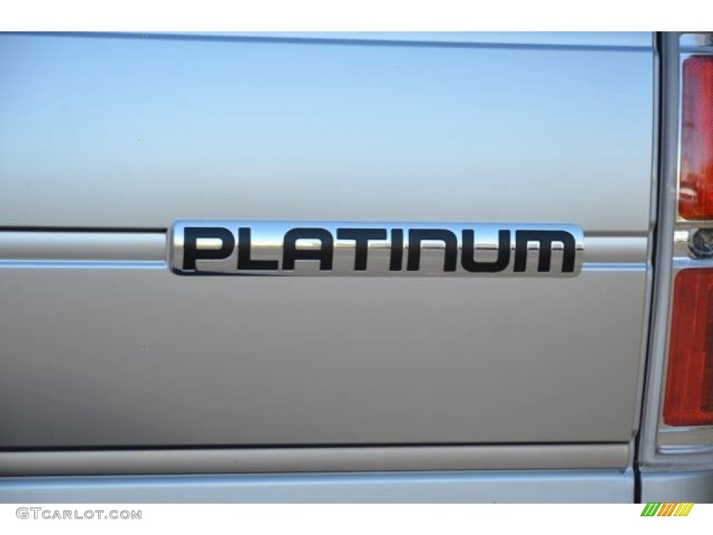 2014 F150 Platinum SuperCrew 4x4 - Ingot Silver / Black photo #7