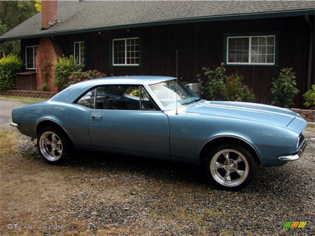 Marina Blue 1967 Chevrolet Camaro Sport Coupe Exterior Photo #89382117