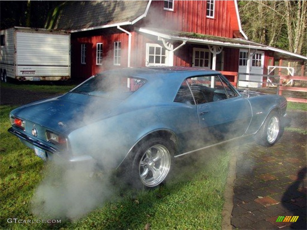 1967 Camaro Sport Coupe - Marina Blue / Blue photo #9