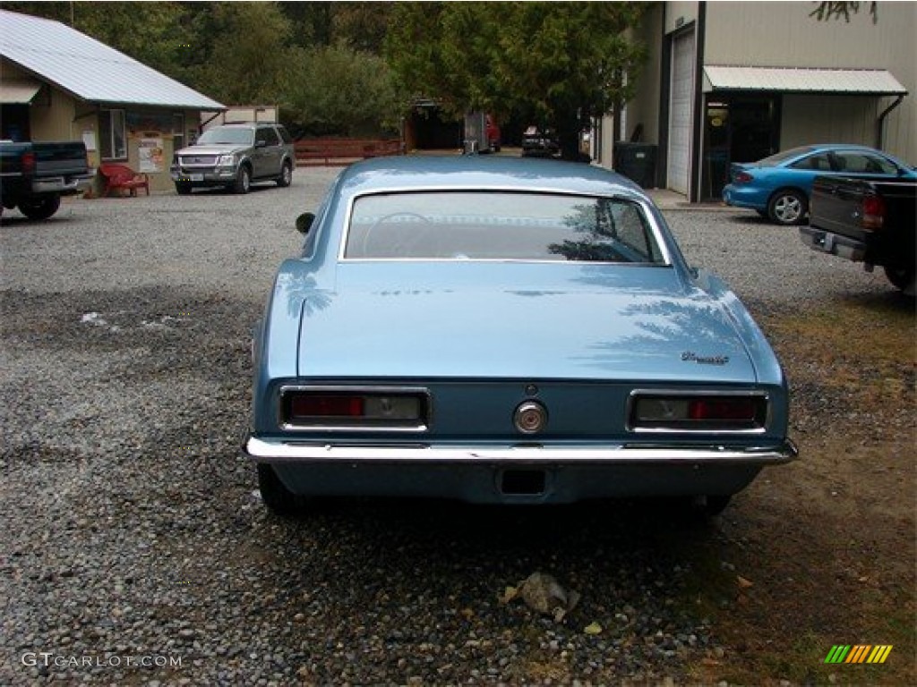 1967 Camaro Sport Coupe - Marina Blue / Blue photo #10
