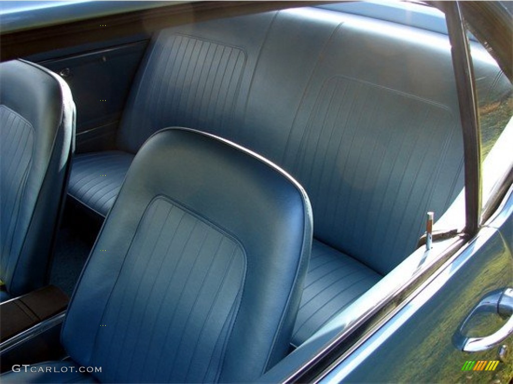 1967 Chevrolet Camaro Sport Coupe Rear Seat Photos