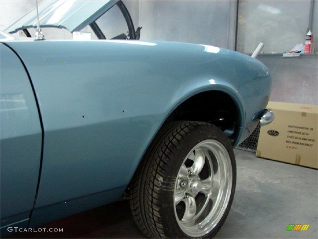 1967 Camaro Sport Coupe - Marina Blue / Blue photo #18