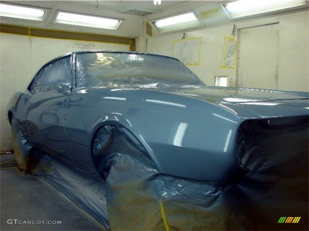 1967 Camaro Sport Coupe - Marina Blue / Blue photo #21