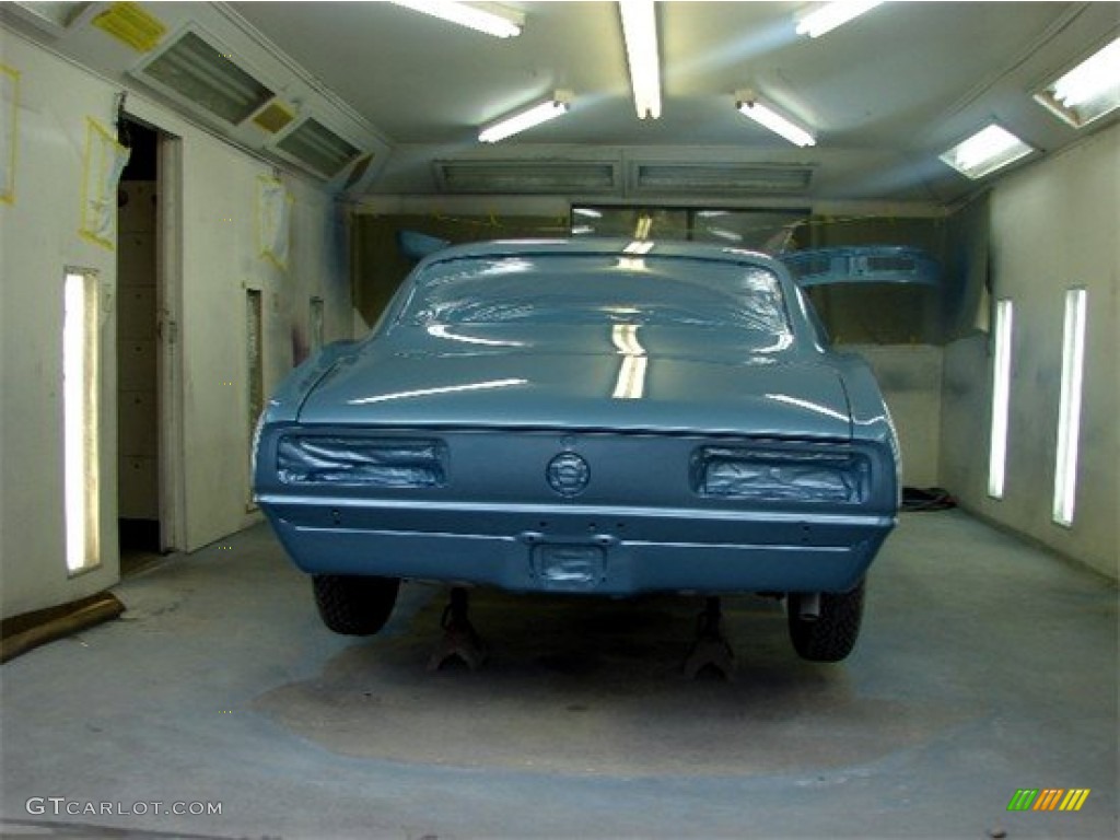 1967 Camaro Sport Coupe - Marina Blue / Blue photo #23