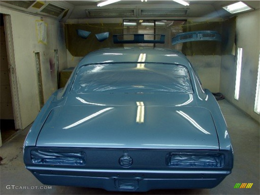 1967 Camaro Sport Coupe - Marina Blue / Blue photo #24