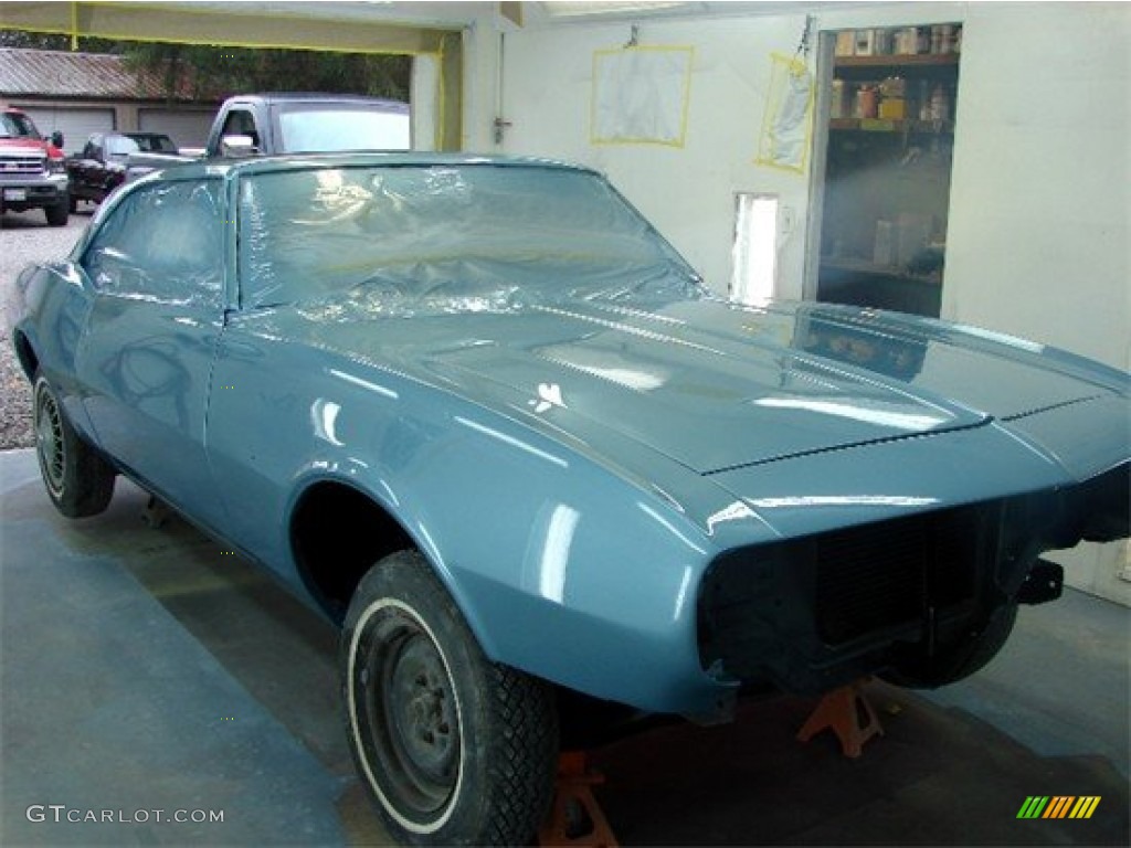 1967 Camaro Sport Coupe - Marina Blue / Blue photo #25