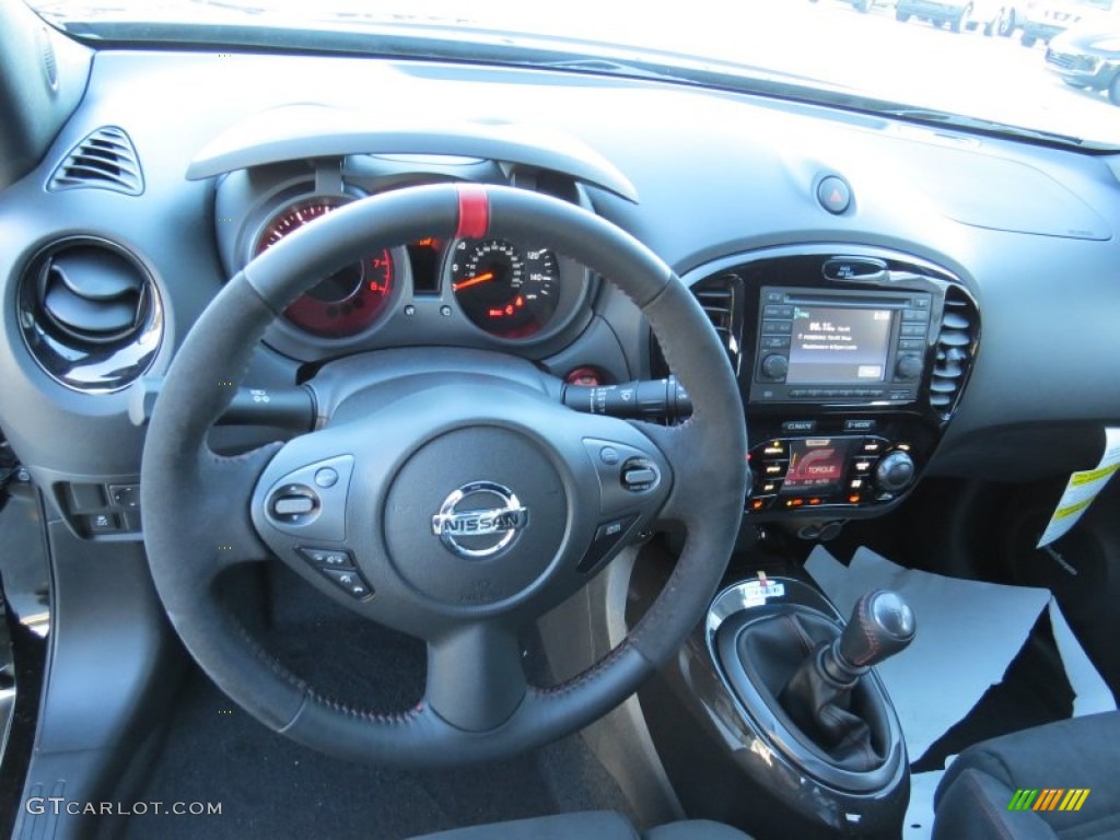 2013 Nissan Juke NISMO NISMO Black/Gray Trim Dashboard Photo #89382632