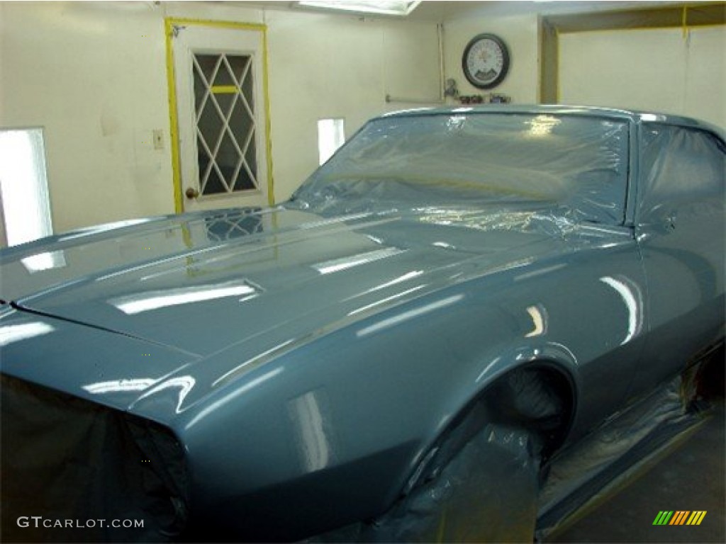 1967 Camaro Sport Coupe - Marina Blue / Blue photo #33
