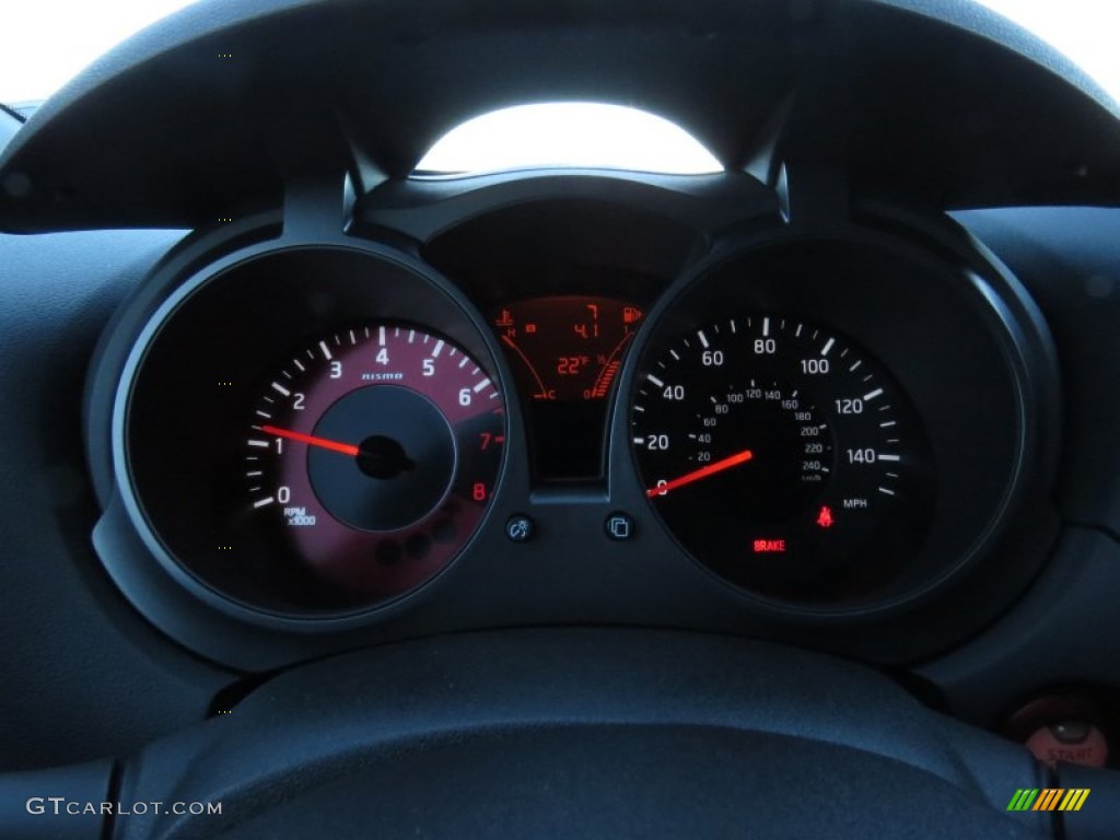 2013 Nissan Juke NISMO Gauges Photo #89382730