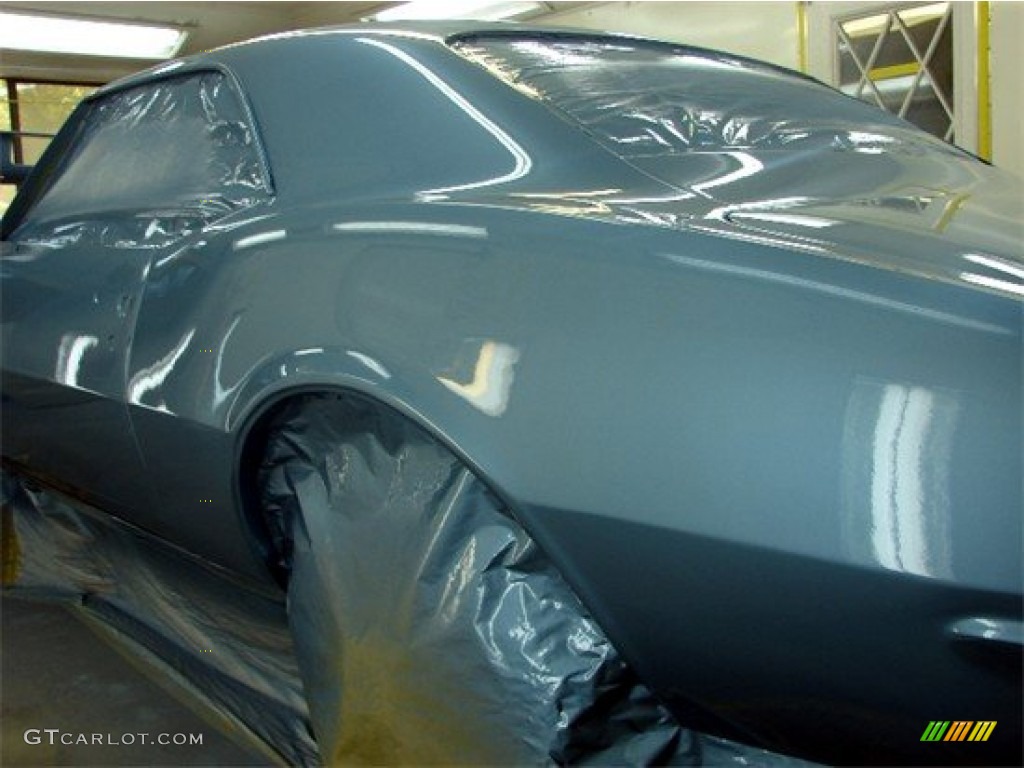 1967 Camaro Sport Coupe - Marina Blue / Blue photo #35