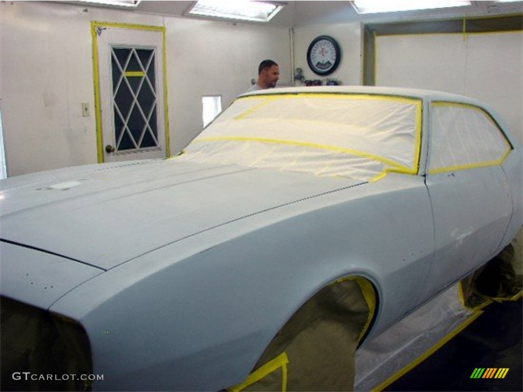 1967 Camaro Sport Coupe - Marina Blue / Blue photo #43
