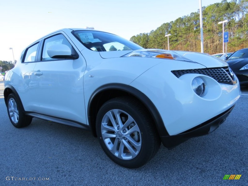 Pearl White 2014 Nissan Juke NISMO AWD Exterior Photo #89382993