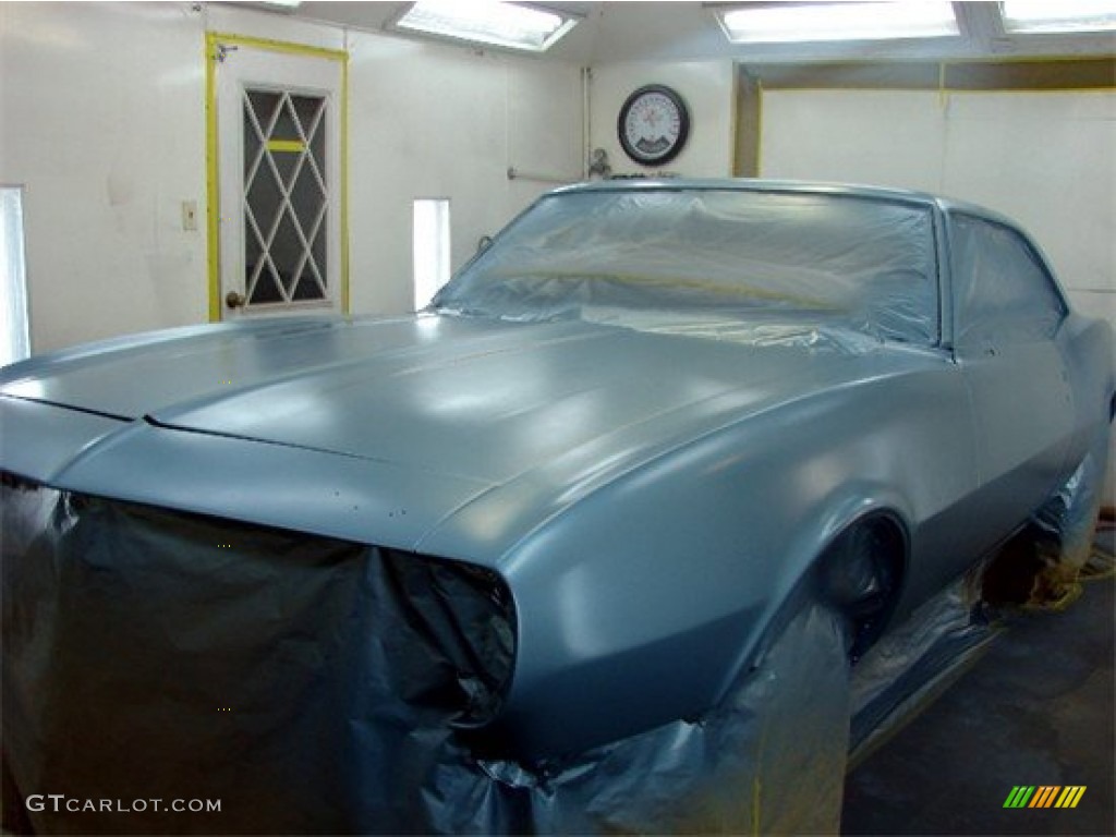 1967 Camaro Sport Coupe - Marina Blue / Blue photo #46