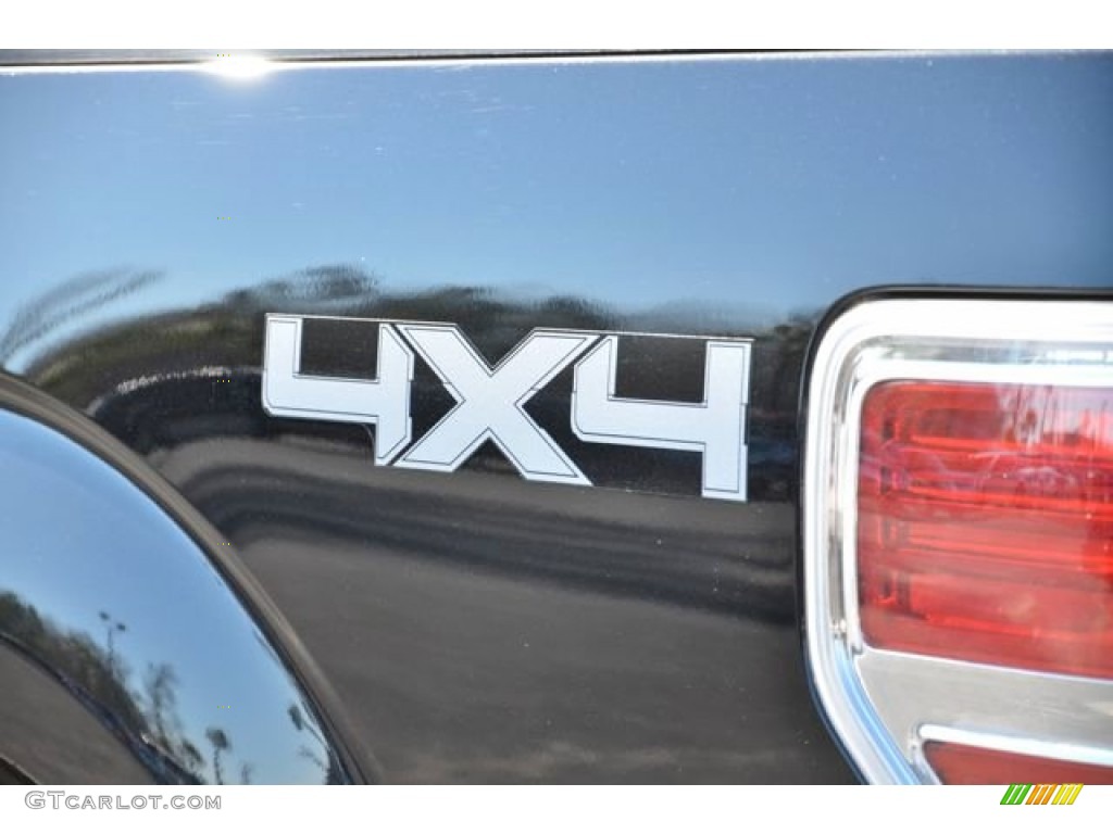 2014 F150 XL Regular Cab 4x4 - Tuxedo Black / Steel Grey photo #8