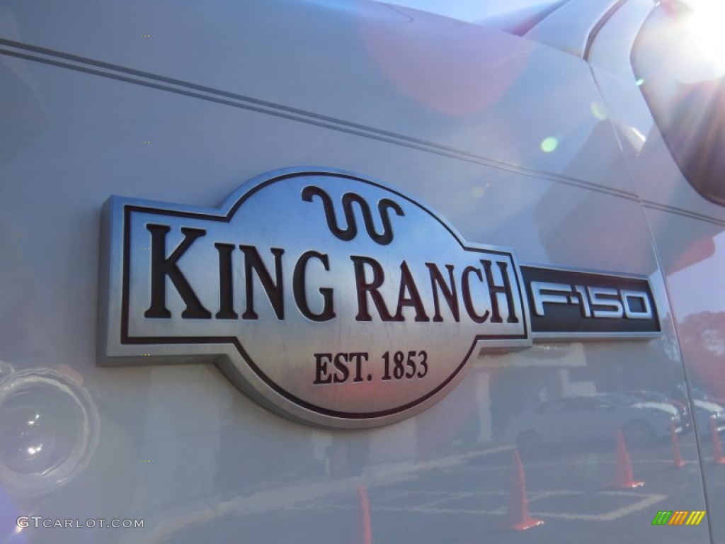 2007 F150 King Ranch SuperCrew 4x4 - Oxford White / Tan photo #12