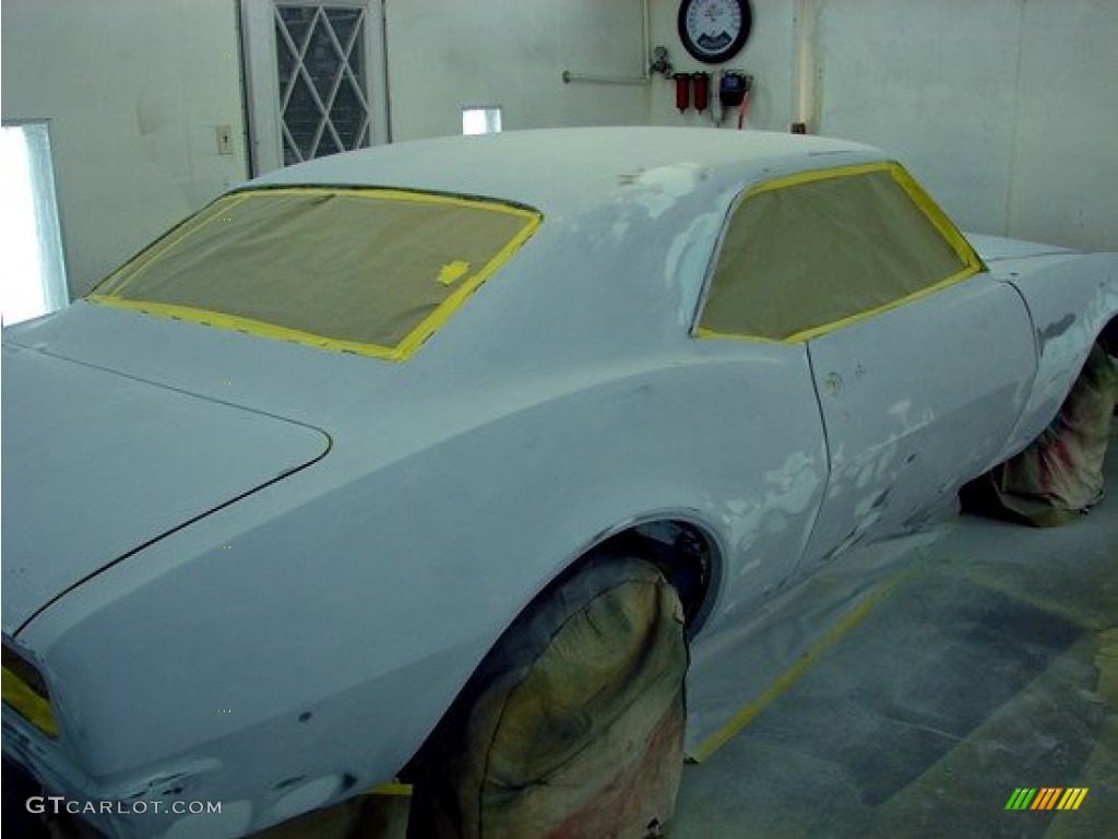 1967 Camaro Sport Coupe - Marina Blue / Blue photo #135