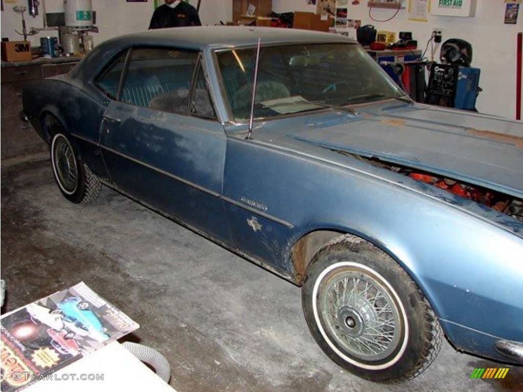 1967 Camaro Sport Coupe - Marina Blue / Blue photo #144