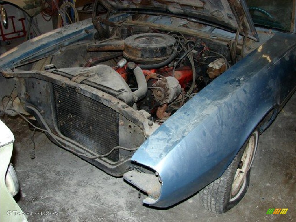 1967 Camaro Sport Coupe - Marina Blue / Blue photo #147