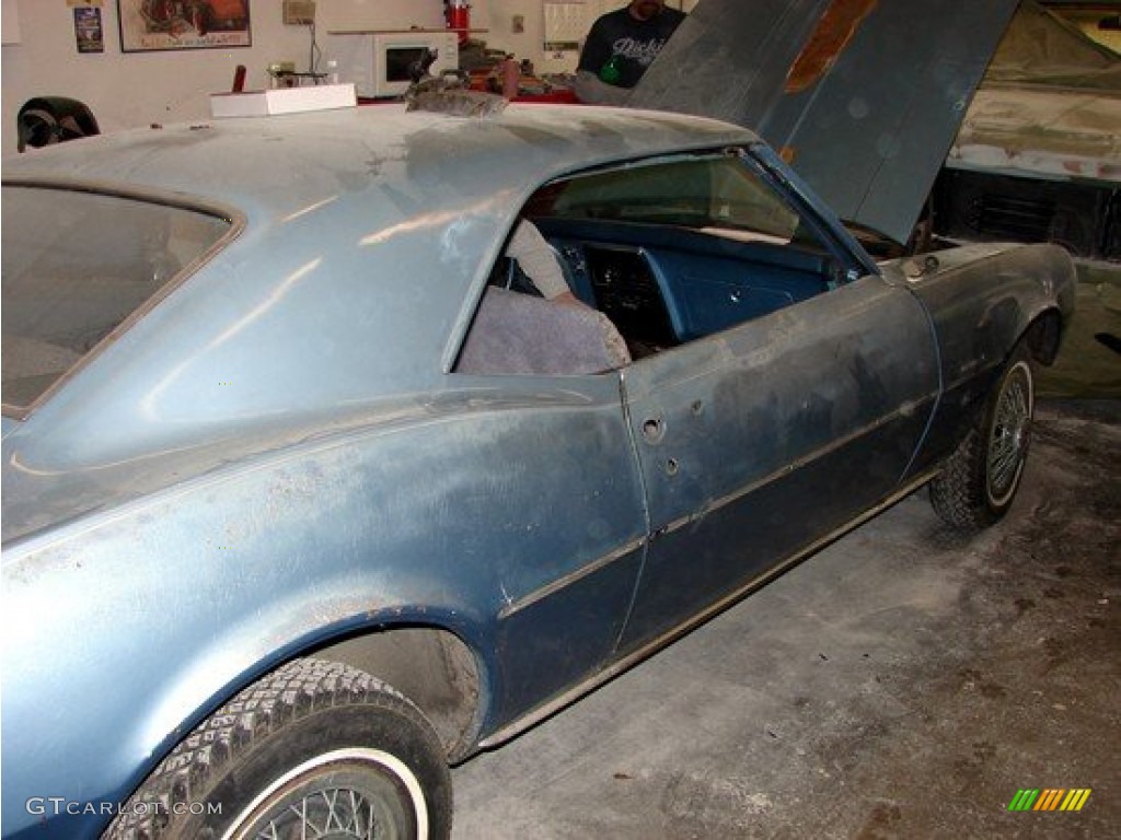 1967 Camaro Sport Coupe - Marina Blue / Blue photo #151