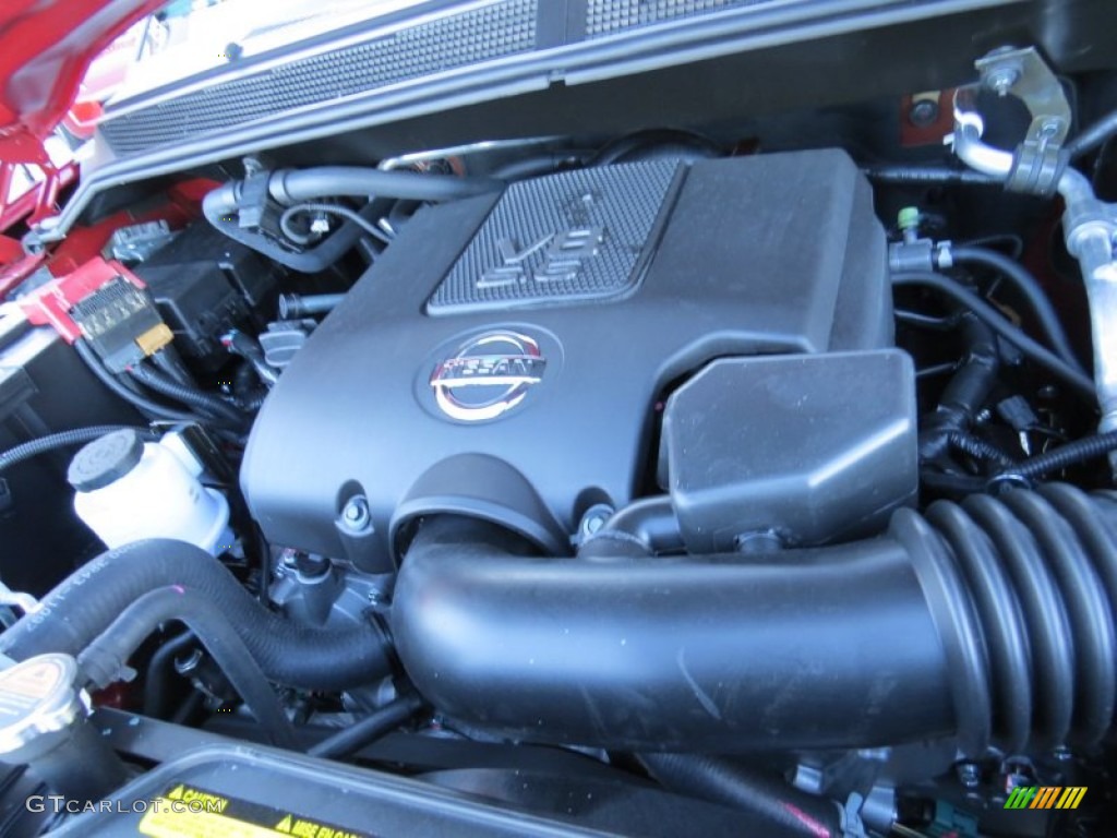 2014 Nissan Titan Pro-4X Crew Cab 4x4 5.6 Liter DOHC 32-Valve CVTCS Endurance V8 Engine Photo #89386572
