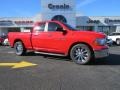 Flame Red 2012 Dodge Ram 1500 SLT Quad Cab