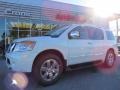 Pearl White 2014 Nissan Armada Platinum