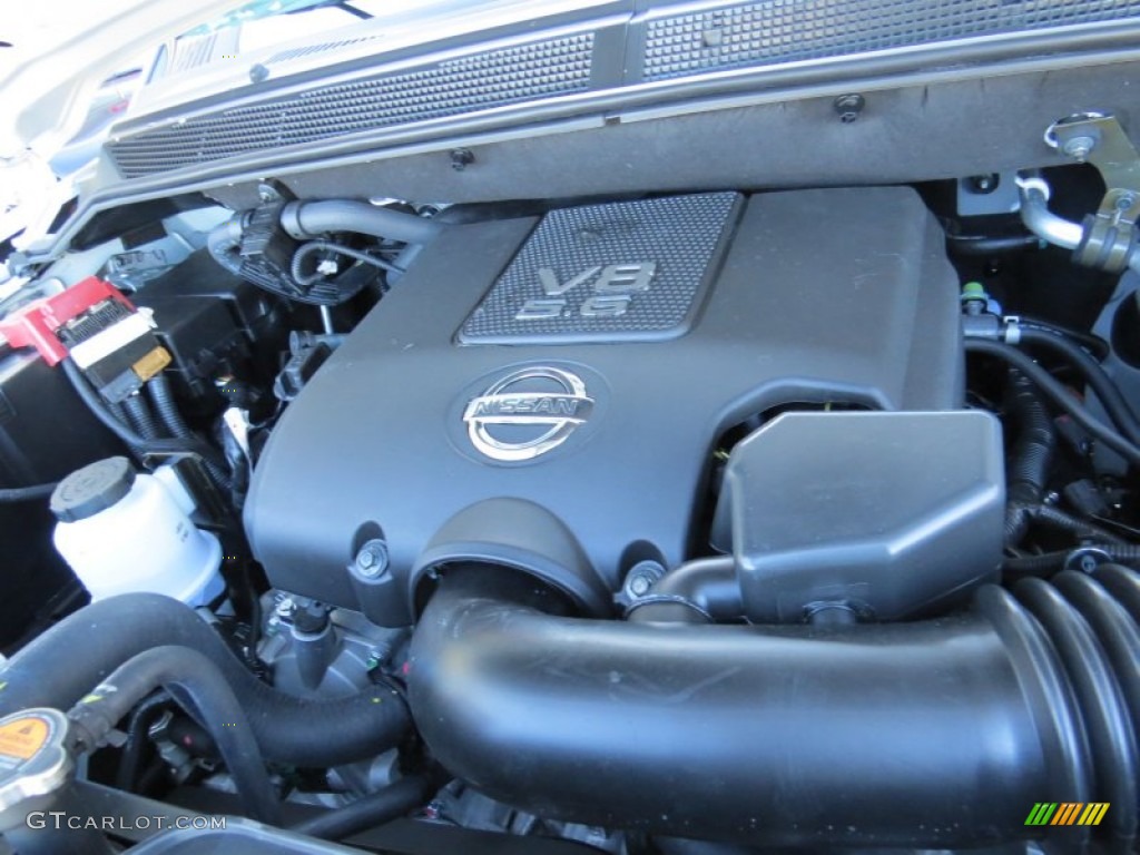 2014 Nissan Armada Platinum 5.6 Liter DOHC 32-Valve CVTCS V8 Engine Photo #89387017