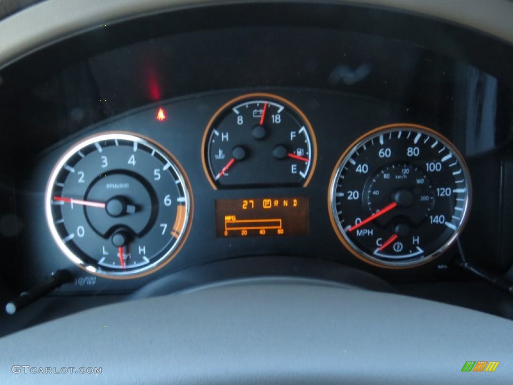 2014 Nissan Armada Platinum Gauges Photo #89387067
