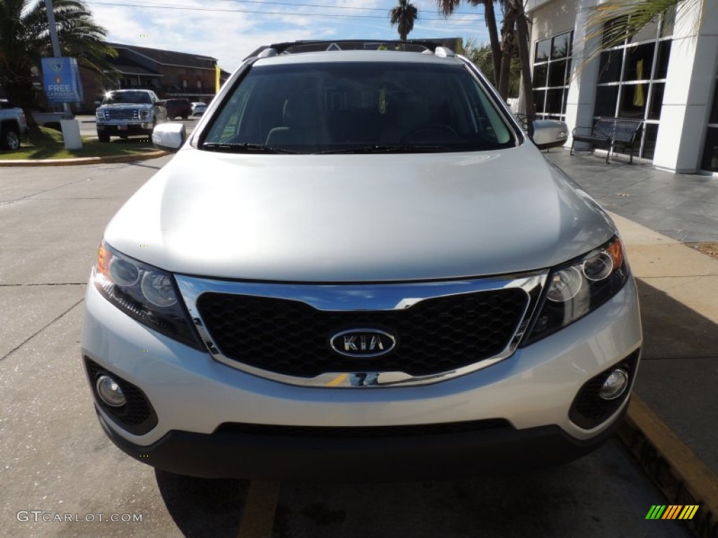 Bright Silver 2011 Kia Sorento LX Exterior Photo #89387692