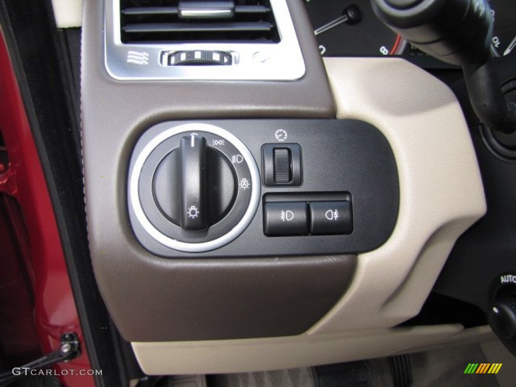2010 Range Rover Sport Supercharged - Rimini Red / Almond/Nutmeg Stitching photo #40