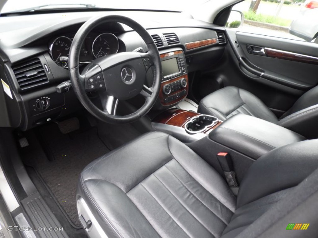 Black Interior 2006 Mercedes-Benz R 350 4Matic Photo #89389446