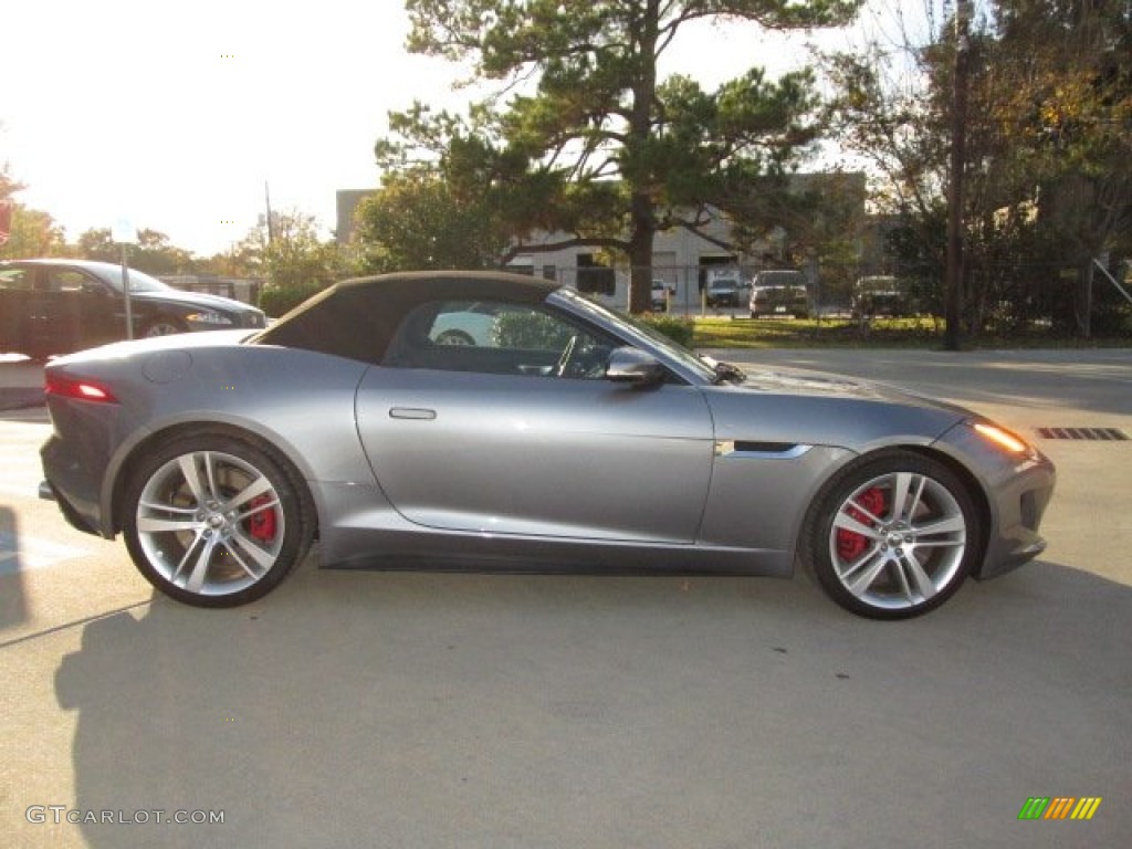 Lunar Grey Metallic 2014 Jaguar F-TYPE V8 S Exterior Photo #89389707