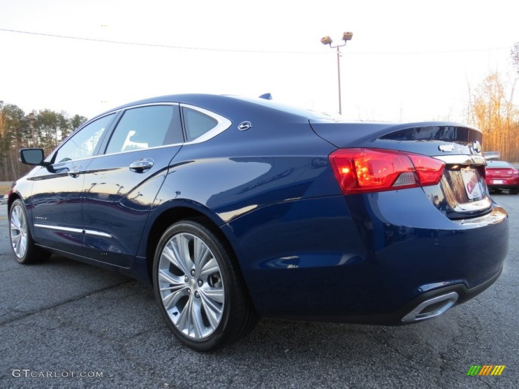 2014 Impala LTZ - Blue Topaz Metallic / Jet Black photo #5